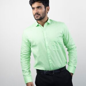 Light Green Premium Linen Shirt