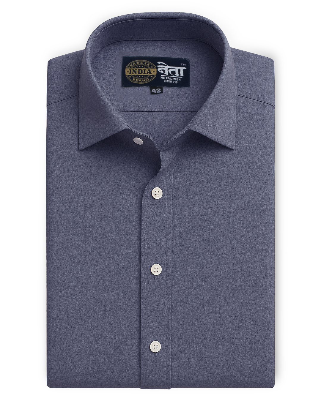 Gray Premium Linen Shirt